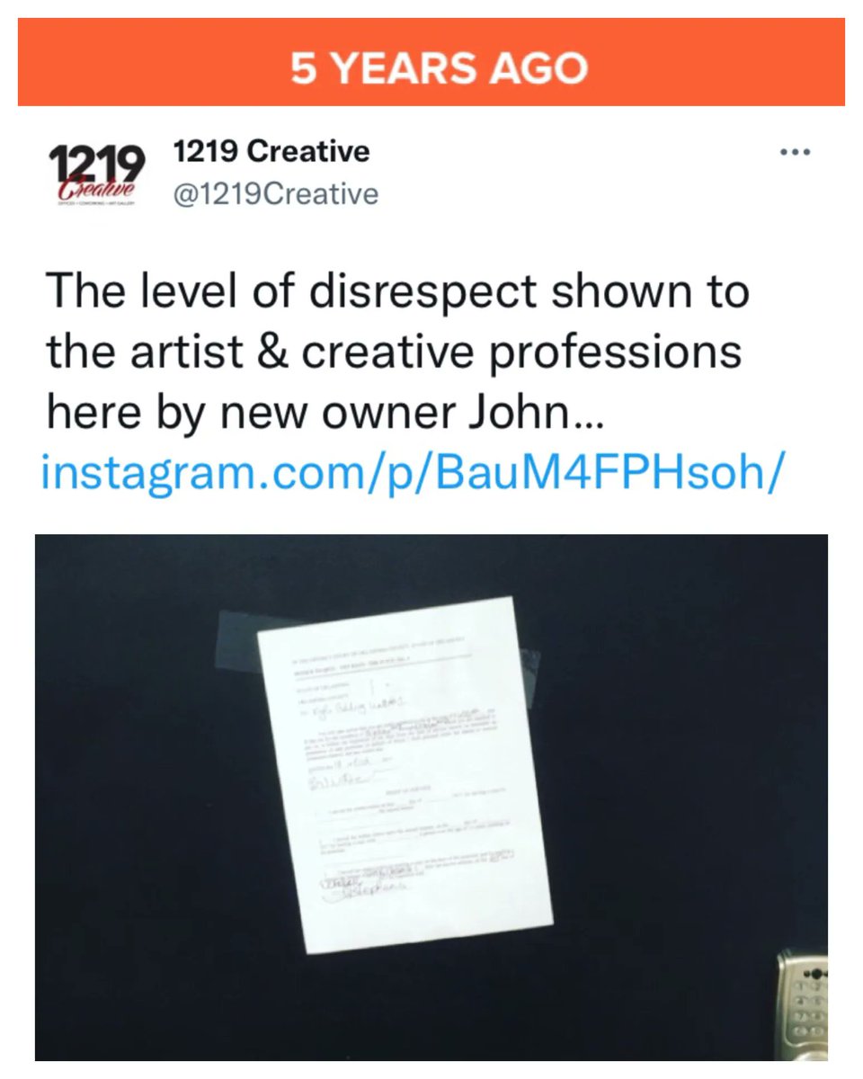 GoldingGroup's tweet image. #TBT 5 years ago this week we left downtown OKC for the suburbs after a new owner of @1219Creative "went in a different direction" (surprise, it's now a dispensary) from our offices, co-working and art gallery. Next week, we return to downtown. Film Row to be exact. Details soon.