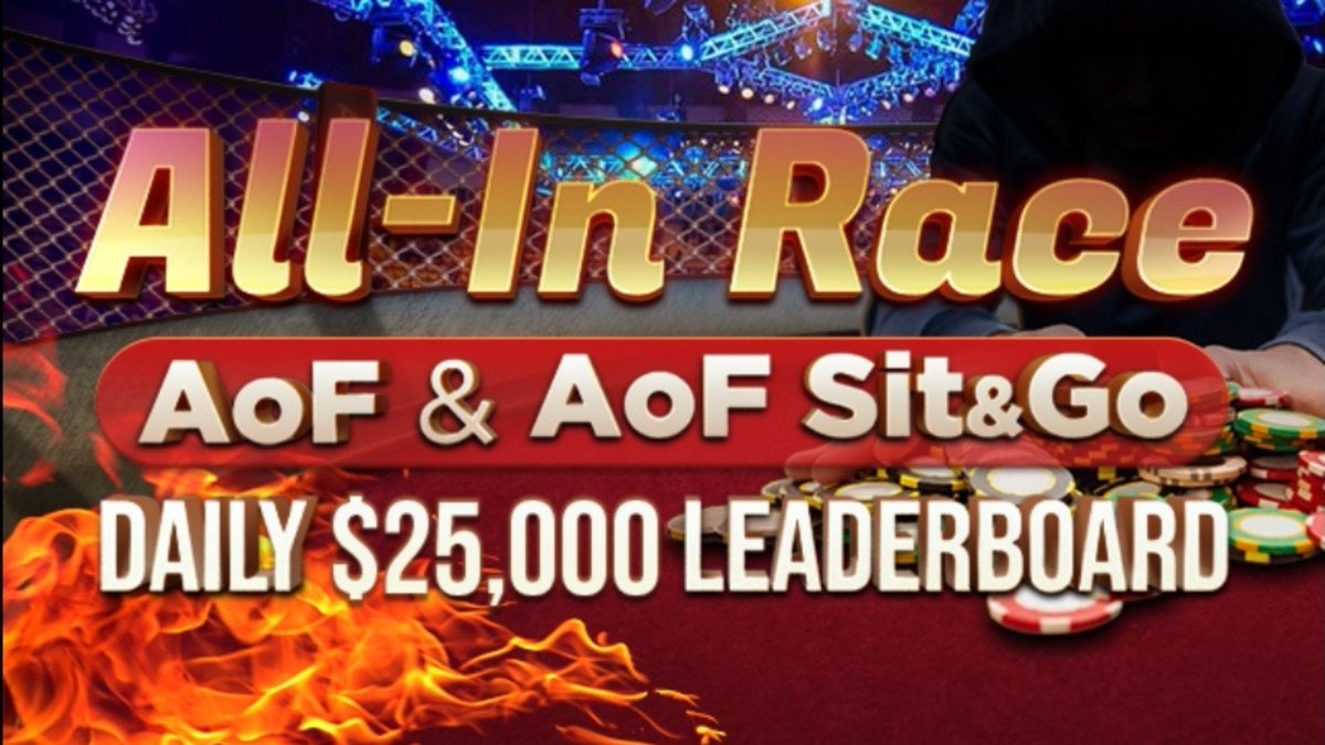 BetkingsW's tweet photo. 🔥 Check out the All-in or Fold Sit &amp; Go! 🔥

It’s easy to take part! Join an AoF Hold’em, Omaha, or Sit&amp;Go game and collect your points!
Get as many points as you can to stake your claim to a share of $25,000 daily! 🤑💰

LEARN MORE: https://t.co/zzGl2BW6Yv https://t.co/3844IZ4m2p