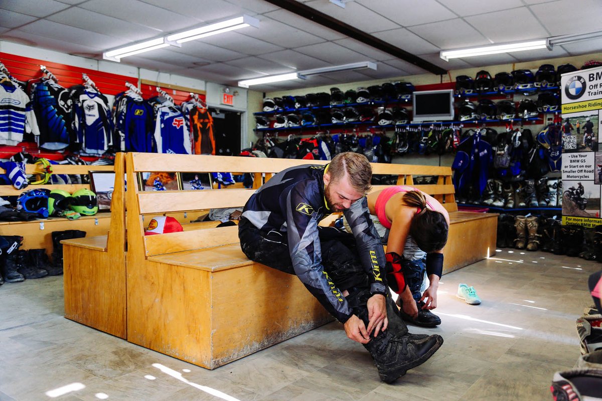 ATV safety is essential to having a great ride, every time. Always wear an ATV helmet, goggles, long sleeves, long pants, over-the-ankle boots, and gloves. Each piece of gear protects you from harm.

#ATV #ATVSafety #SafetyGear