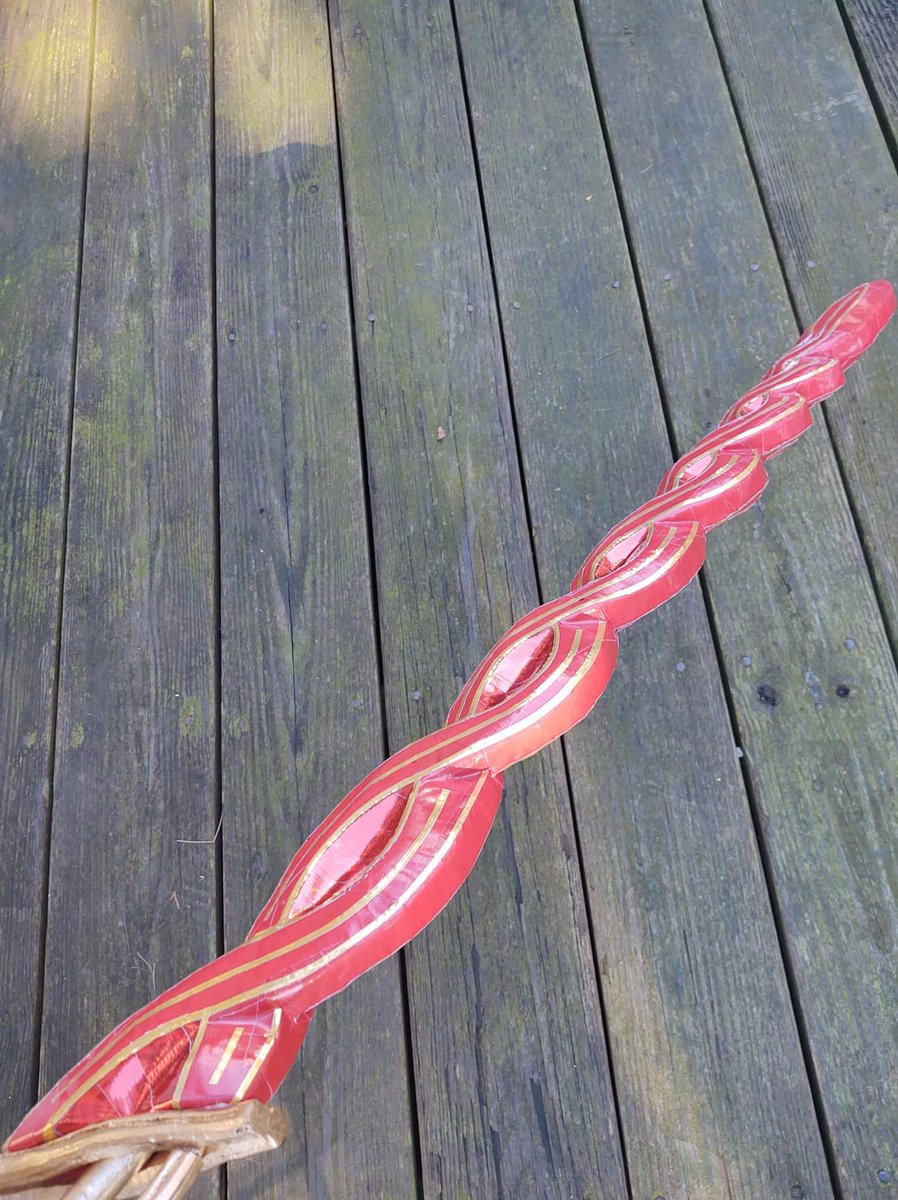 grinninghazard's tweet photo. This. For reference? Is a larp boffer.
Inspired by the Bloody Helice from @ELDENRING and made by Doomforge Designs.
You can win this piece as part of my Extra Life push this year.
Details in comments.
#larp #boffer #ELDENRING #larpweapon #extralife #charity #giveaway https://t.co/mSnrYhMIF2