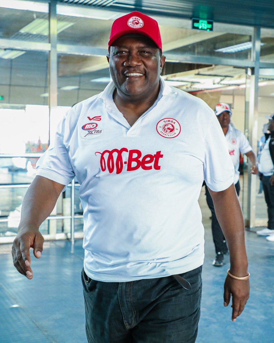 SimbaSCTanzania's tweet photo. Tumefika uwanjani 🏟

#NBCPremierLeague 
#NguvuMoja https://t.co/L0snhSx12Q