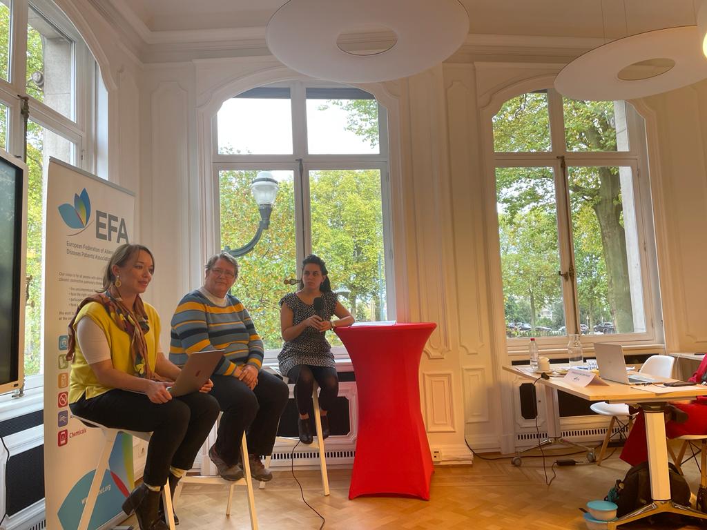 EFA_Patients's tweet photo. 🇪🇺 We gathered our members both in Brussels and online to discover more about the @EMA_News' expanded mandate & patient engagement in clinical trials
📢 Empowered patients are ones involved in the whole process – not just as recipients of care!
#EFAEvent #InformPreventCare https://t.co/l5JDmwVXpg
