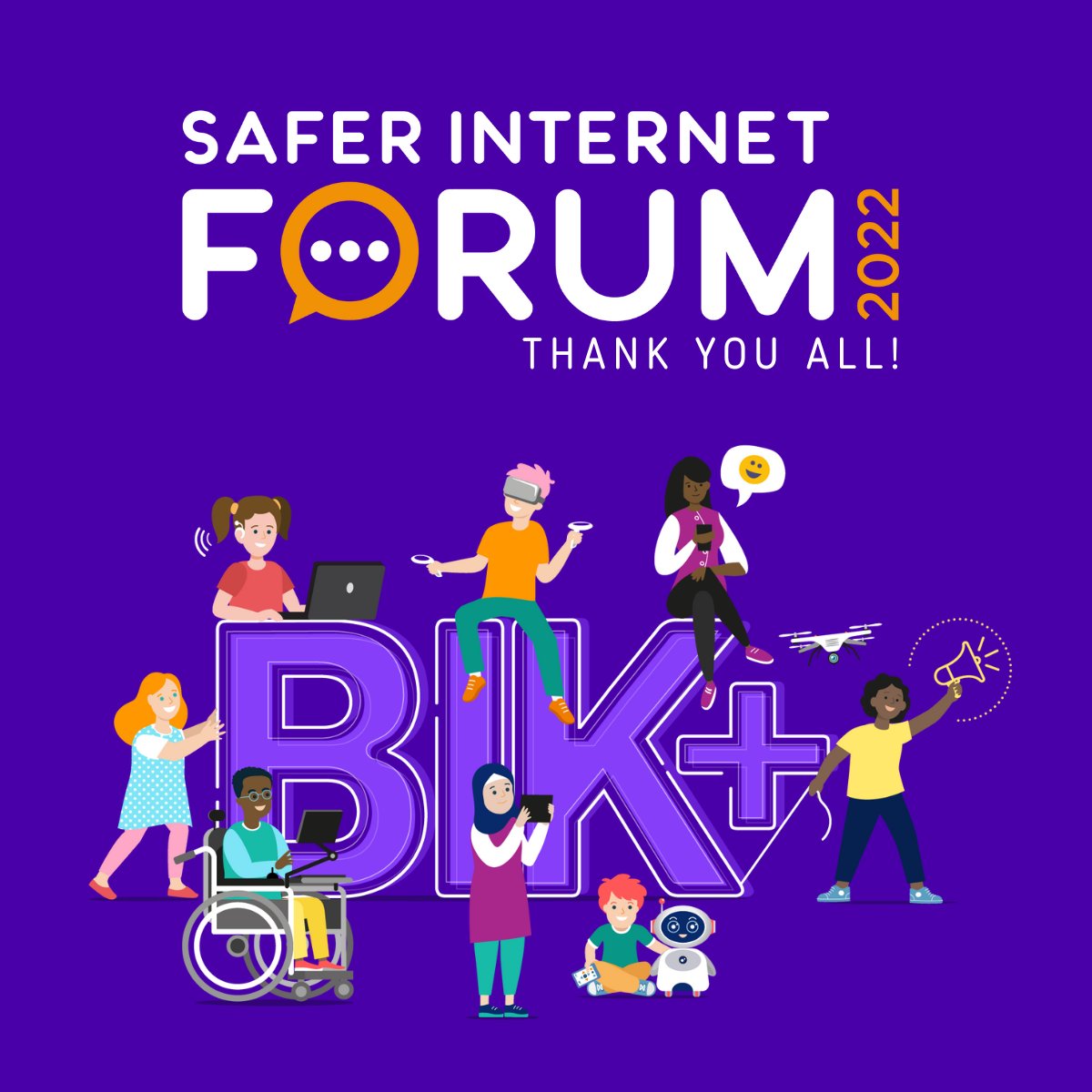 Insafenetwork's tweet photo. Another edition of #SaferInternetForum has come to an end! 

After a day packed with activities and discussions led by our amazing @BIK_youth, we can't believe #SIF2022 is over.

Many thanks to all the participants, both online and in-person, and to all of the panellists 👏🤩 https://t.co/j245hbfldz