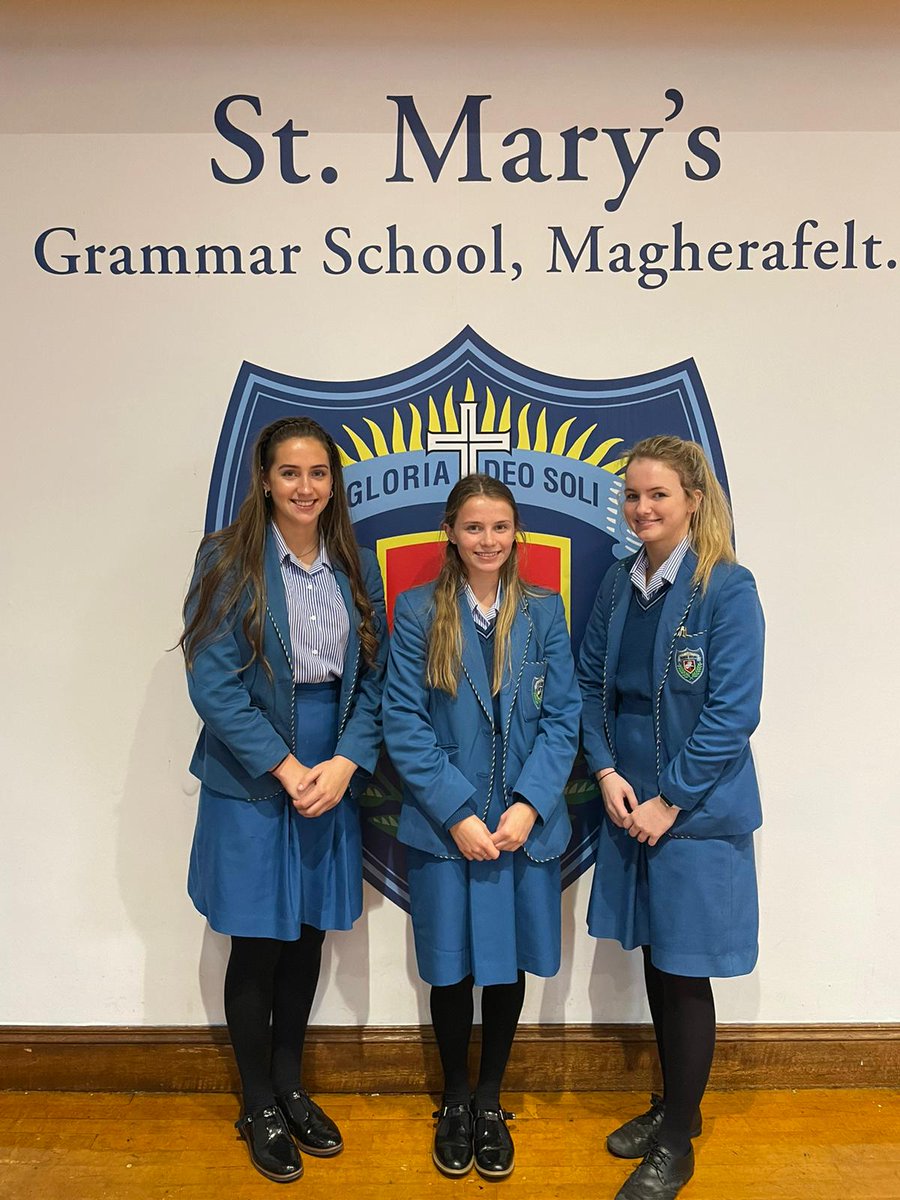 PE_stmarys's tweet photo. Our Ladies Gaelic Footballers continue to impress!!
Congratulations to Kate Higgins, Rachel Keenan &amp; Sarah Devlin on their Ulster All Star selection.
A fantastic achievement, and reward for their talent and hard work.
Well done girls!
@RossaGaelsDerry @NaomhTreaGAA @MoortownGAC https://t.co/LoJ8cUSjcA