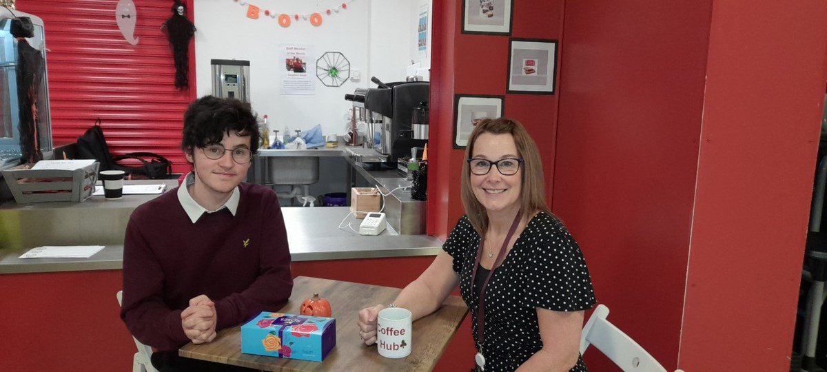 The <a href="/alloaacademy/">Alloa Academy</a> senior + staff coffee shop will be re-launched under a new name. The new name is "The Coffee Hub" ☕️
The prize for the winning name goes to Mrs Stewart . Thank you all for voting