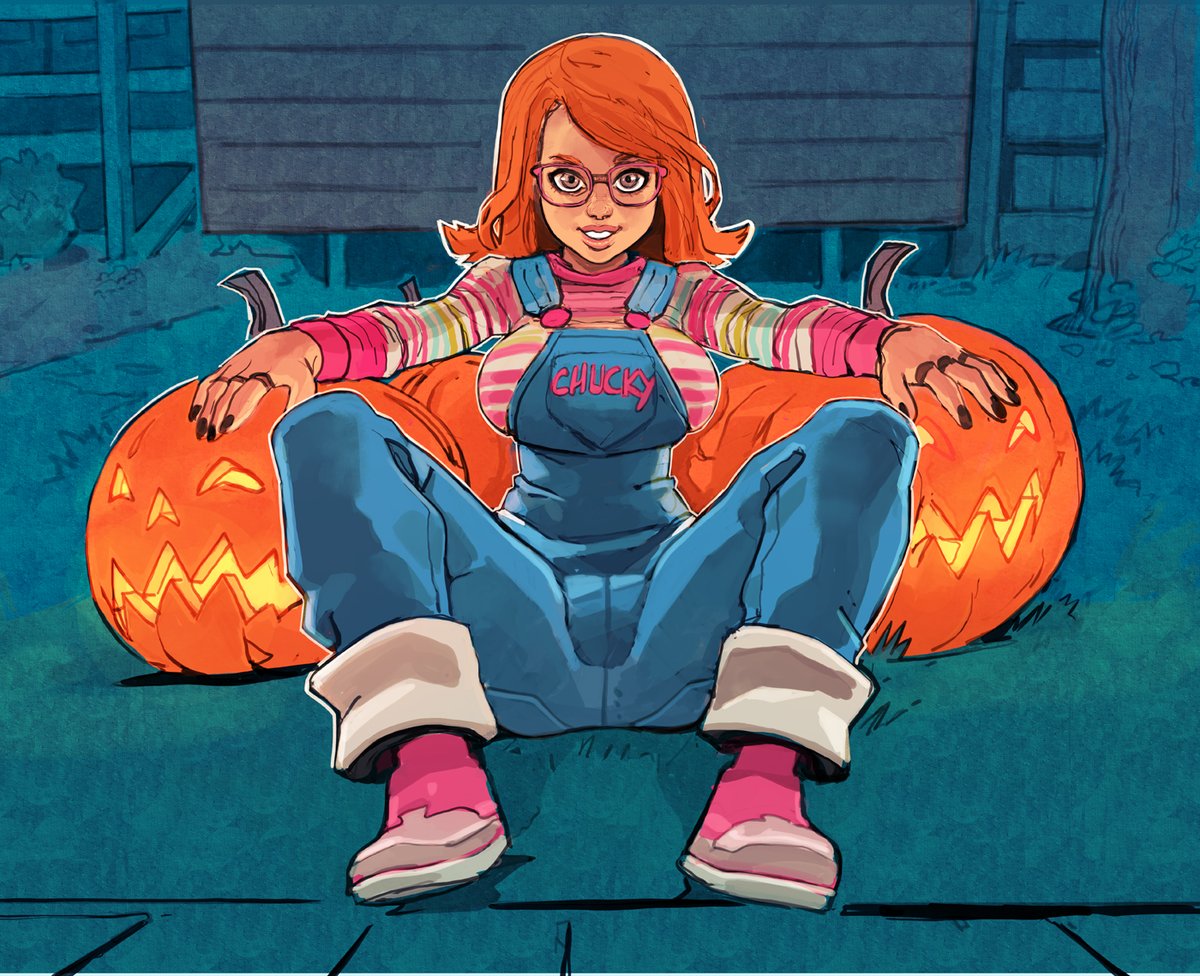 Happy Halloween ^^ ou can see more in my Tipeee^^