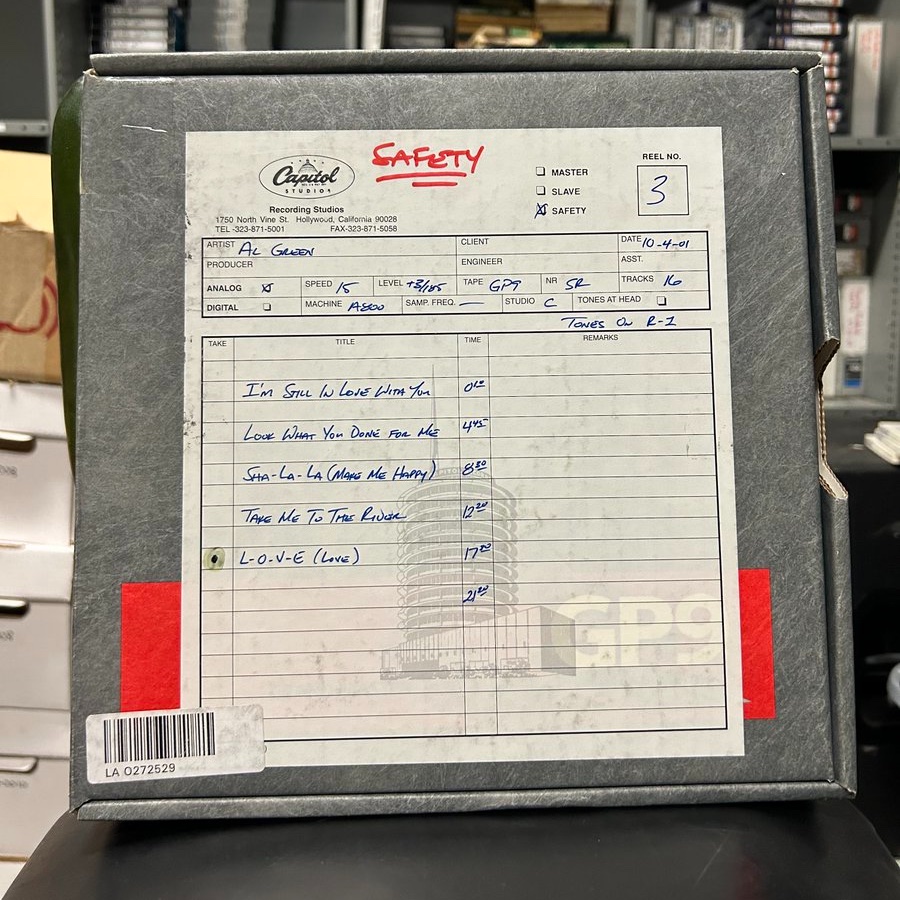 Vietnam War dragging, Watergate underway, and car bombs blazing in Belfast yet @algreen delivers love. Smoke Green 50th Anniversary edition of I’m Still In Love With You just pressed. al-green.com