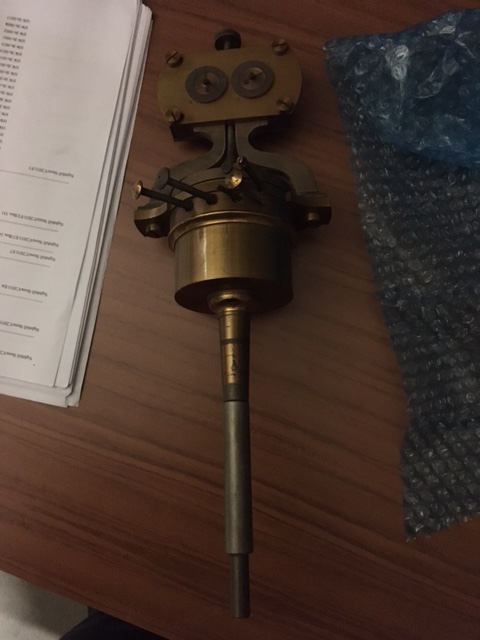 MuseumWatt's tweet photo. Help needed! A mystery object found in a box with items from the Physics collection.  Any thoughts?  Is it wrong that I want to call it Wallee?  #mysteryobject #museums https://t.co/6TE1A0qAoW