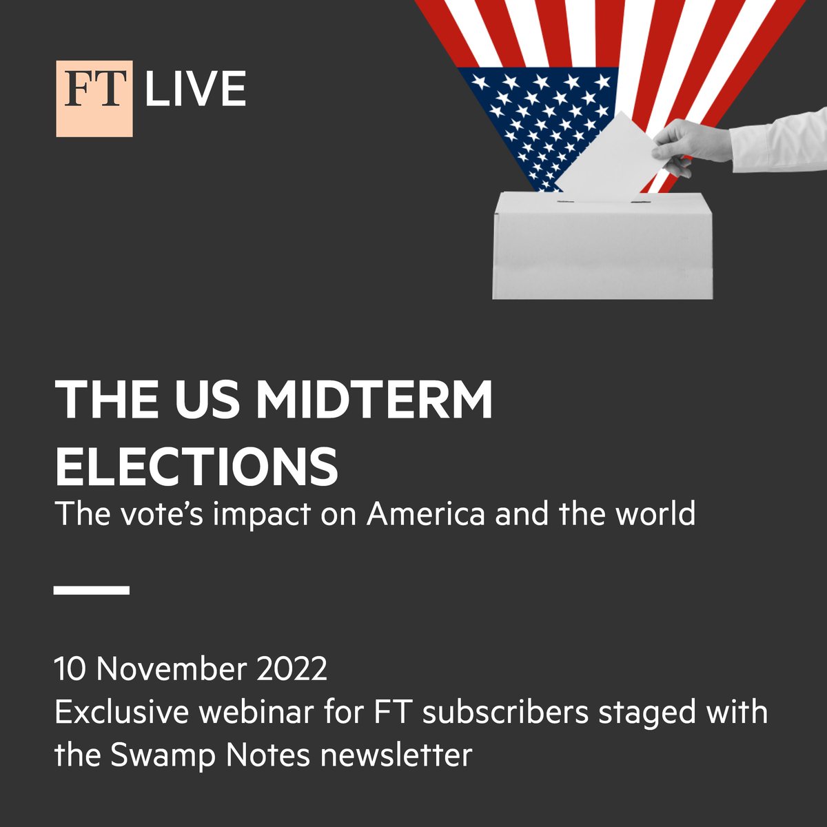 Delighted to join my friend @EdwardGLuce and other luminaries to analyze election results on Nov 10 usmidtermelections.live.ft.com/home?reference…