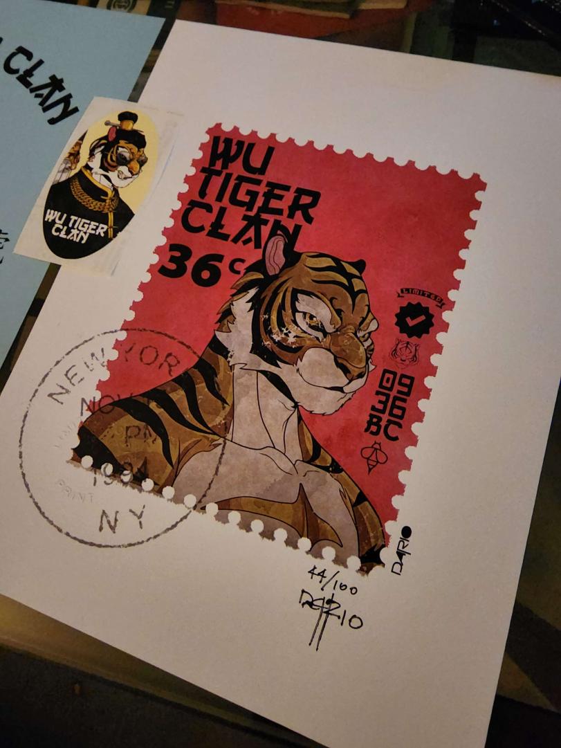 WuTigerClan's tweet photo. Everyone is talking about the IRL Wu Tiger Clan stamps.
#wutility #wutang #wutigerclan #methodman https://t.co/gjN7oSe0l6
