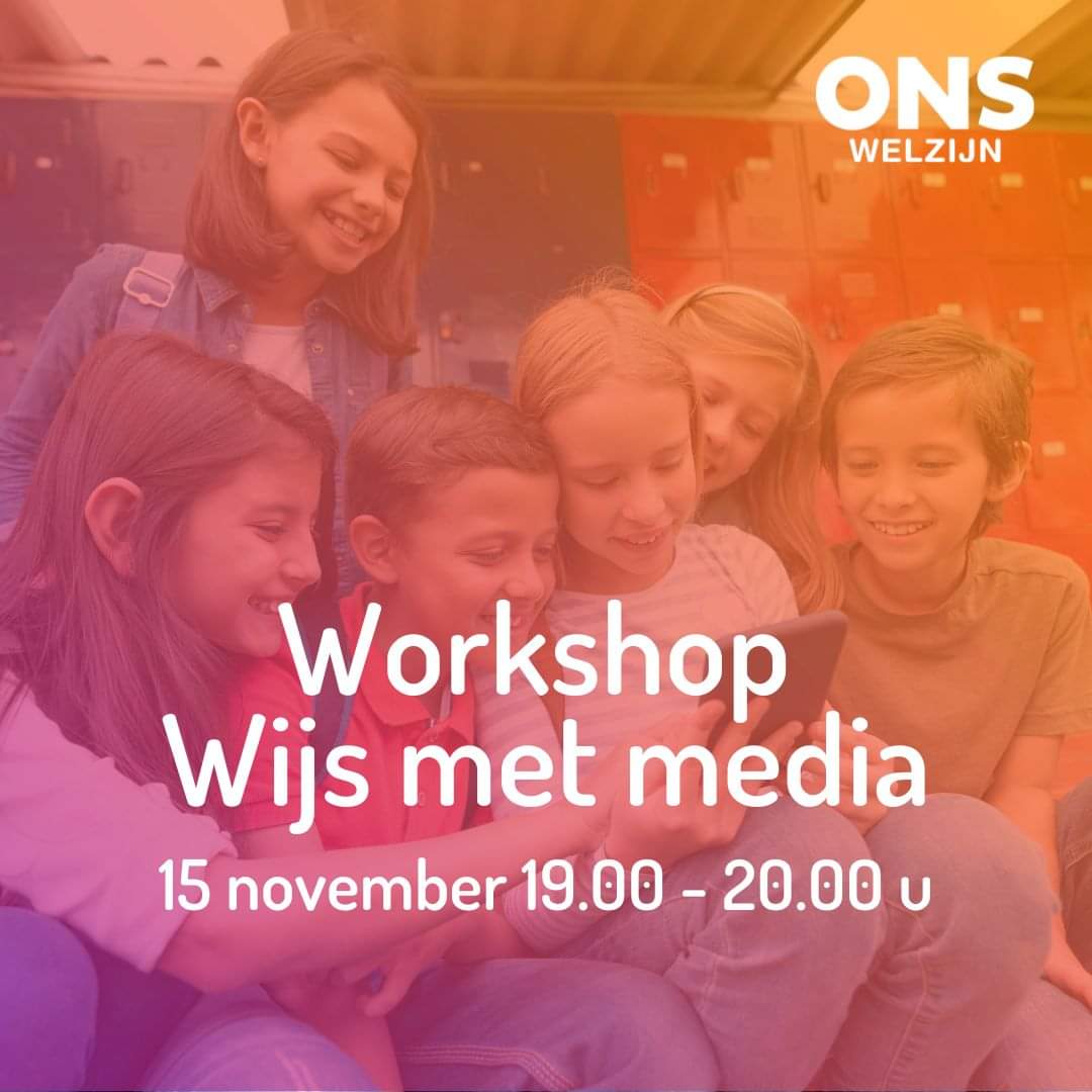 Gratis workshop!
Wijs met media
15 november
19-21 uur
Bij <a href="/CJGMaasland/">CJGMaasland</a> in Oss!

#welkom #ouders #verzorgers #Oss #Bermheze #mediawijsheid

Info &amp; aanmelden:
forms.office.com/Pages/Response…