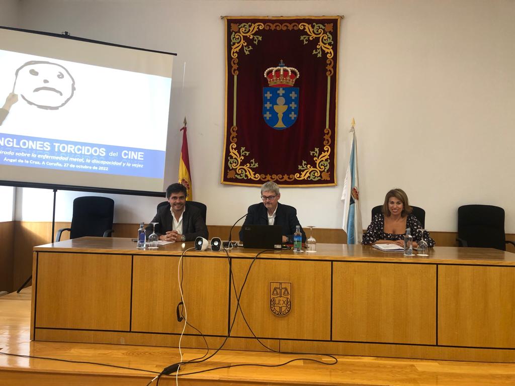 TSXGalicia's tweet photo. 🎥⚖️ Hoxe tivo lugar no #TSXG un curso de formación continua do #CXPX sobre a relación entre o #Dereito e o #Cine dirixido pola maxistrada Sandra María Piñeiro e o maxistrado José Luis Deaño https://t.co/94mLUs2y2P