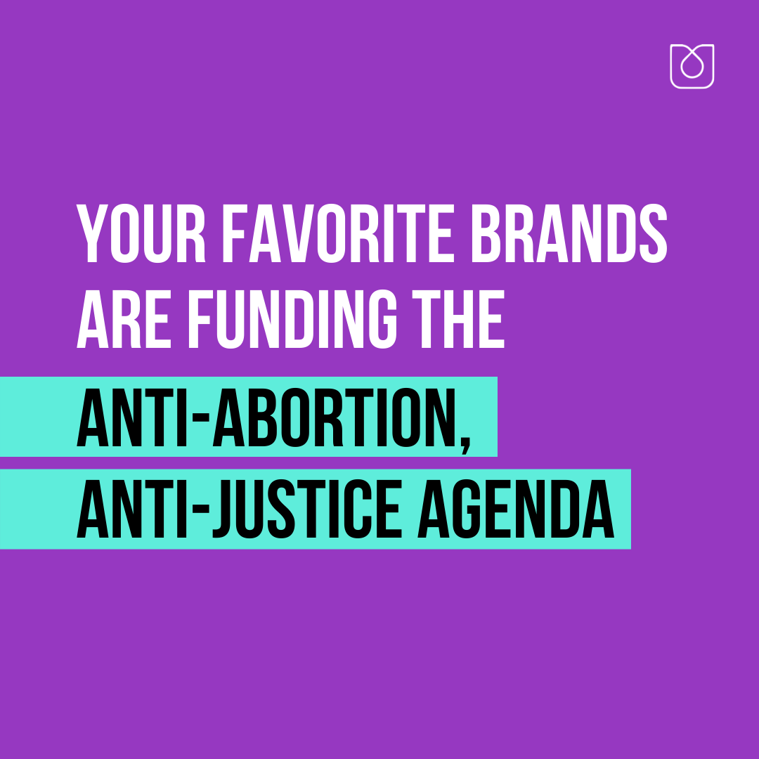 UltraViolet's tweet photo. *whispers* and these are the same corporations donating large sums of their political giving to anti-abortion, anti-freedom lawmakers who are doing everything in their power to restrict access to abortions and voting rights.
Get the #ReproReceipts >>> https://t.co/cB5l7La1wK https://t.co/2AAVZLJRLv