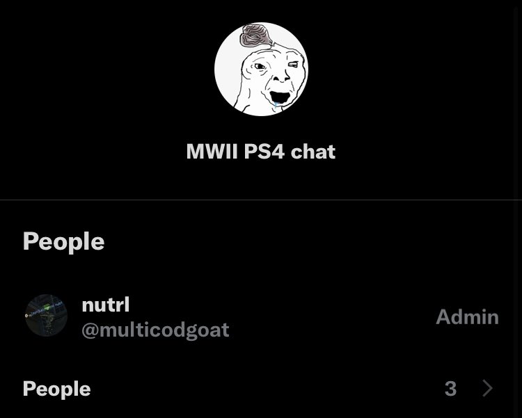 MWII PS4 Only chat like and retweet to be added