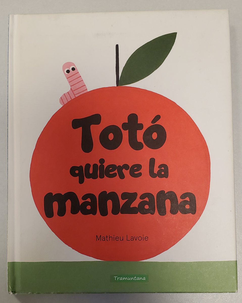 Profe_Robinson's tweet photo. We're talking about manzanas 🍎🍏🍎in K-2. We read the book Totó quiere la manzana and are doing activities related to the book that have us hearing language with colors, sizes, and counting. https://t.co/nO3WMtjSJW