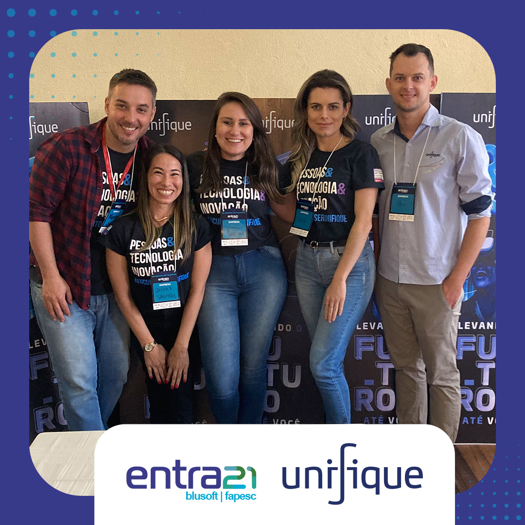 unifiqueoficial's tweet photo. O Projeto Entra 21 – Blusoft tem como objetivo desenvolver pessoas para ingressar no ramo de tecnologia e inovação. 💡

A Unifique é apoiadora do projeto e estamos extremamente felizes e honrados em ter participado da vida dessas pessoas! 💙🚀🚀 https://t.co/jAbogNjp5Q