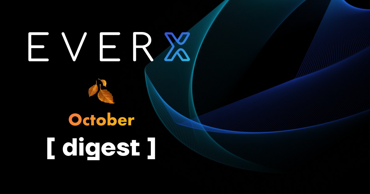 WebFree_order's tweet image. From the #FLEX DEX to the #Evercloud API and improved #REMP performance–we’ve got your pumpkin spiced updates that defined our October here at EverX! 🍁 
#Everscale $EVER #WebFree

Read our highlights below 👇
everx.medium.com/october-monthl…