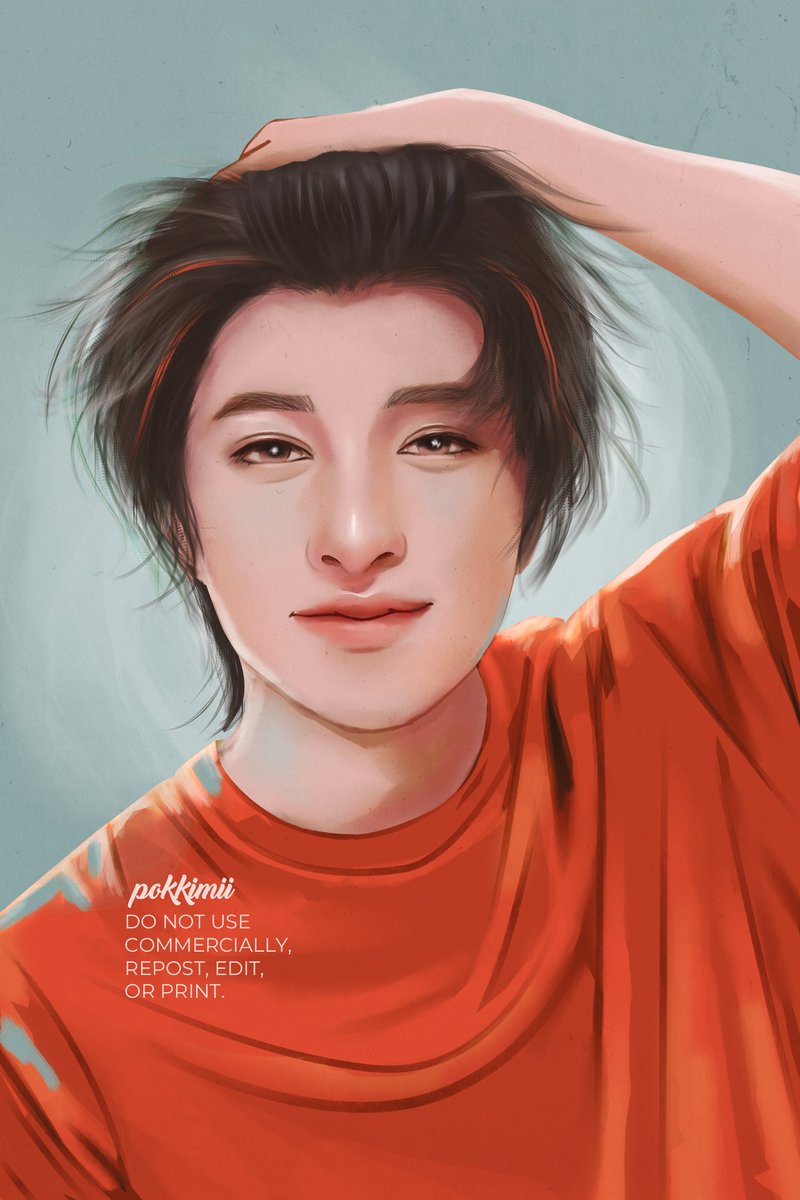 Guess i drew Gulf's hair a bit crazily here...😂 Enjoy ur time in Japan, babe <a href="/gulfkanawut/">gulfkanawut</a> , susu na... ♥️ 

#GulfKanawut 
#GulfKanawutFanArt 
#DigitalArt