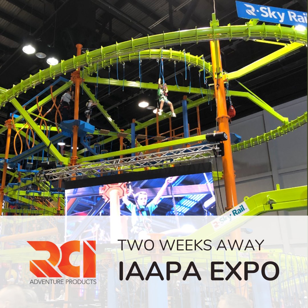 2 more weeks! <a href="/IAAPAHQ/">IAAPA</a> 

#rciadventureproducts #takethemthere #iappaexpos #familyfun #orangecountyconventioncenter #orangecounty #orlando #orlandoflorida