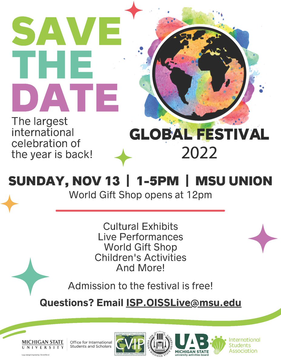 Join us for the 2022 The Global Festival this weekend!