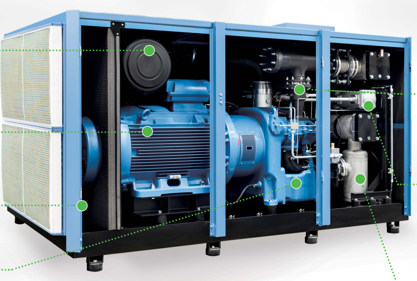 bogecompresores's tweet photo. El avanzado diseño de la serie SO permite una producción de #airecomprimido #exenta de #aceite económica y segura. En función de las necesidades se puede optar por accionamiento de velocidad variable y refrigeración por aire o por agua https://t.co/Uy4fJYqVAe #compresores #Boge https://t.co/dCHPH1ssqU