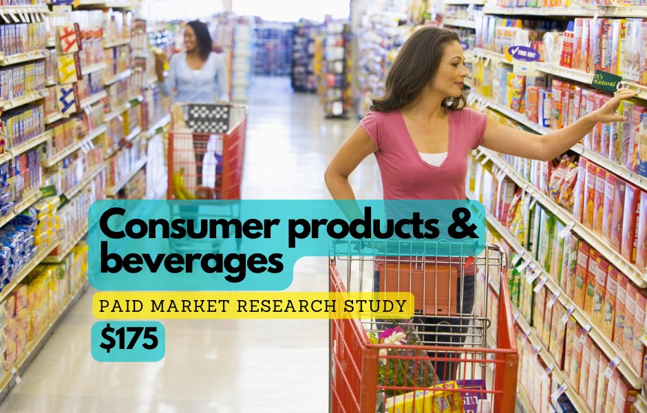 OpinionsLink's tweet photo. Paid Market Research Study - $175 - Beverages. US Study, Nov 9-10, Online focus group. Please take survey to gauge eligibility: https://t.co/LV2PEHkLwc
#paidstudies #paidresearchstudies #focusgroups #marketresearch #onlinefocusgroups #beverages #paidresearchstudy https://t.co/JSGyyHO4ki