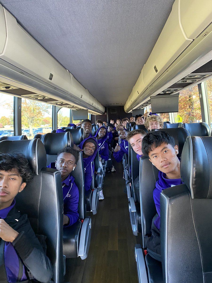 Purples_Soccer's tweet photo. We’re off. https://t.co/3O4ll7TCL4