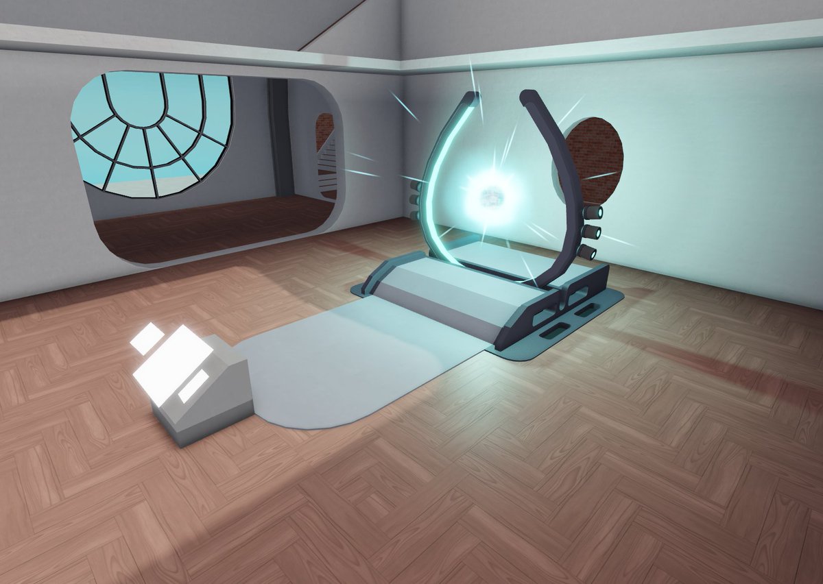 Sofloan's tweet photo. I made some progress on the museum, the inside is now layed out !

I made new materials, wood floor, stucco and grass, aswell as some new portal particles

#ROBLOXDev #Roblox https://t.co/KWGCz7ehrl