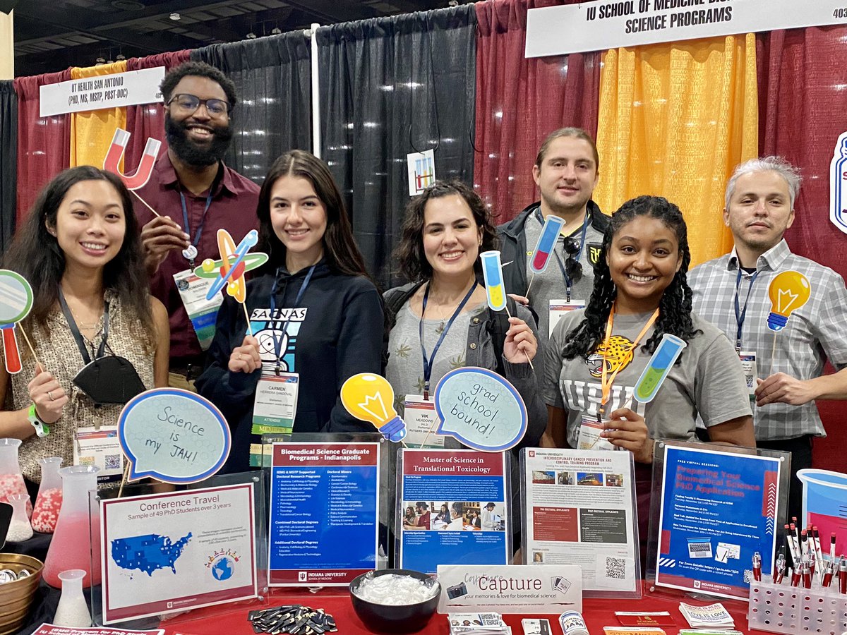 SACNAS @ IUSM (@sacnas_iusm) on Twitter photo Come check out booth #403 to learn more about biomedical research and the amazing PhD programs offered at Indiana University School of Medicine <a href="/IUMedResearch/">IU Biomedical Grad Programs at School of Medicine</a> #IBMG #SACNAS #NDiSTEM2022 #PuertoRico #STEM #IUSM Come check out booth #403 to learn more about biomedical research and the amazing PhD programs offered at Indiana University School of Medicine <a href="/IUMedResearch/">IU Biomedical Grad Programs at School of Medicine</a> #IBMG #SACNAS #NDiSTEM2022 #PuertoRico #STEM #IUSM