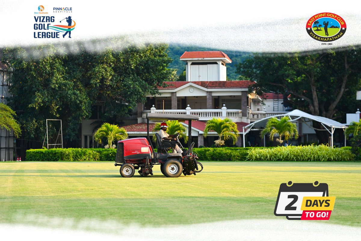 vizaggolfleague's tweet photo. 2 Days To Go!
Title Sponsor:
Devi Sea Foods &amp; @pinnaclehospitals
#deviseafoods #pinnaclehospital
Co-Sponsors:
@kankatala_ Ultra Dimensions Group &amp; @hdfcbank
#kankatala #ultradimensionsgroup #hdfcbank
Beverage Sponsor:
@ballantines
#ballantines
#eastpointglofclub #vizaggolfleague https://t.co/kgtKgqoHvu