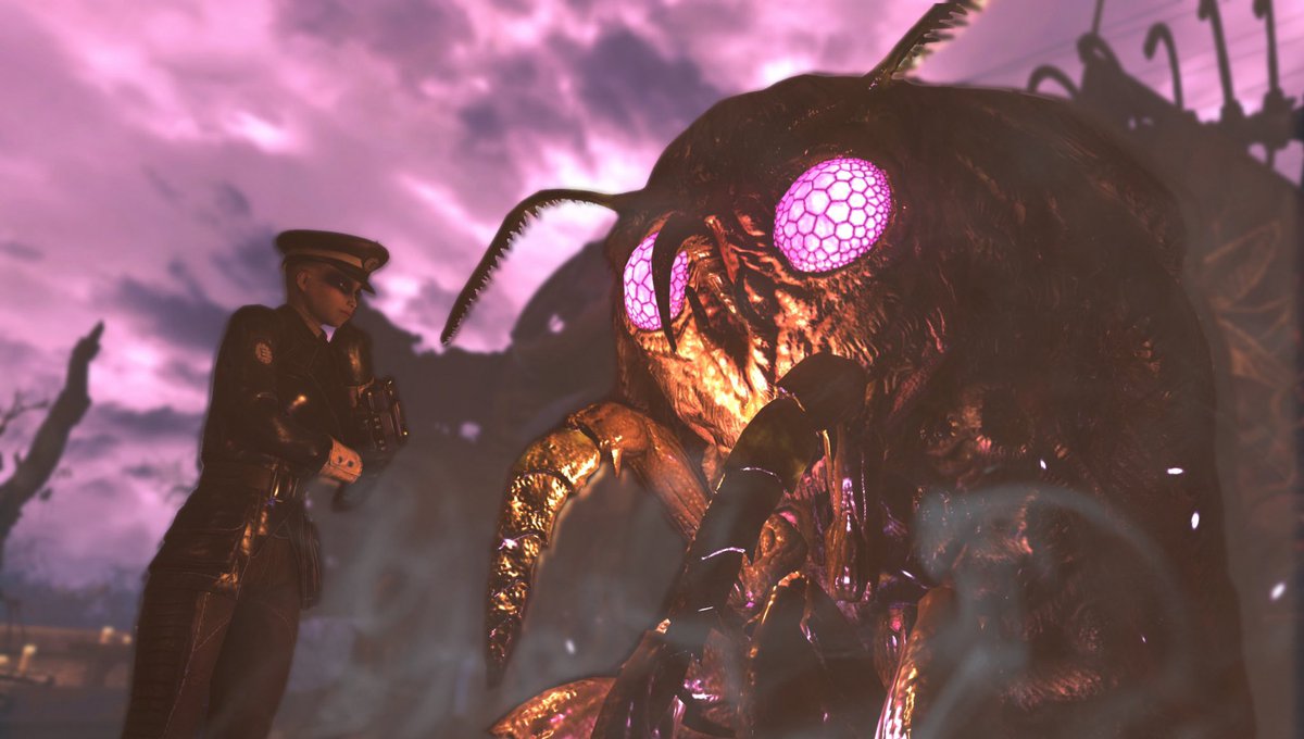 BarnettOfficer's tweet photo. @OrderOfTheLamp @TheBoog22365783 @FFive0 @BosRcac @IrvinePaladin @Enclave_EAF @President_Dash_ @AMckuro @X30Gx Fallout 76 has the best bug of all! https://t.co/lN3OuXGdAI