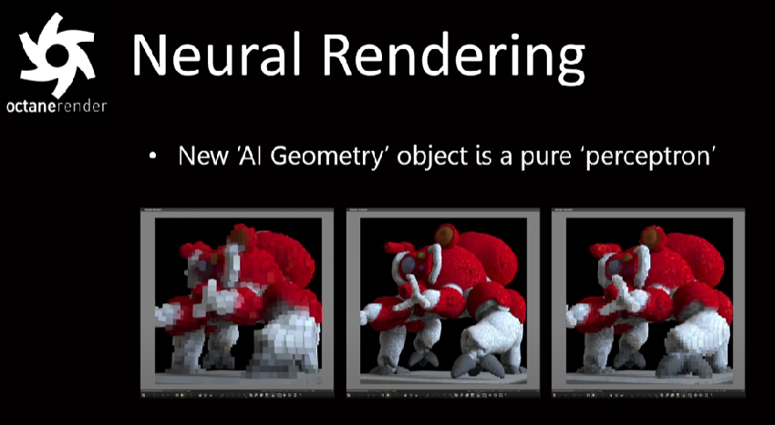 CRYPTOcounselo2's tweet image. #NeuralRendering (AI + $RNDR): creating AI objects or nodes. The output is not a volume or a mesh, but a neural object that renders with all the properties that a real 3D object would. You can apply AI filters and generate purely neural network based outputs #NewAssetType
2/n
