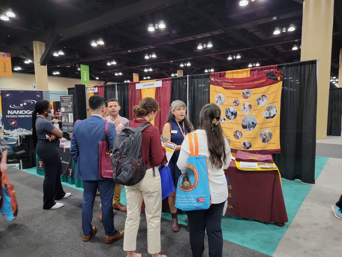 At #NDiSTEM2022 representing @UMN, <a href="/UMNBiomed/">BGREAT Office</a> and <a href="/MPaT_PHCL_UMN/">UMN Pharmacology and MPaT</a>.

Stop by to learn about UMN biomedical PhD and MD/PhD prorgrams!