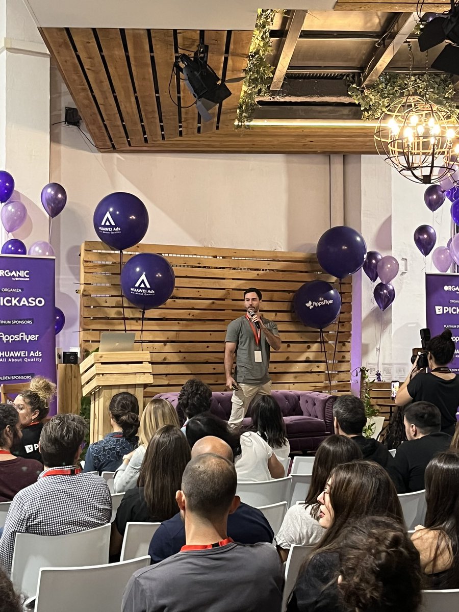 “In-app Events: El Bueno, el Feo y el Malo” por <a href="/Jorge_Canga/">Jorge Canga</a> de Kaizen Internet 🔥👏🏻 #ORGANICparty <a href="/pick_aso/">PICKASO</a>