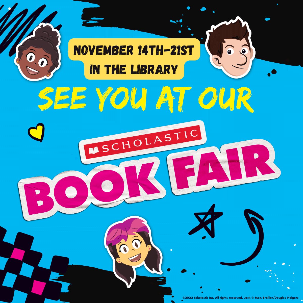 ShaferMiddle's tweet photo. The Scholastic Book Fair is coming to Shafer! Nov 14-21. More info at : https://t.co/T3bPr6D2Sa
 
We are also looking for volunteers to help during the fair, the link for the sign up is listed on the homepage. Thank you!
 
Sam McDonough, Librarian 
smcdonough@bensalemsd.org https://t.co/0QgSBqPXvz