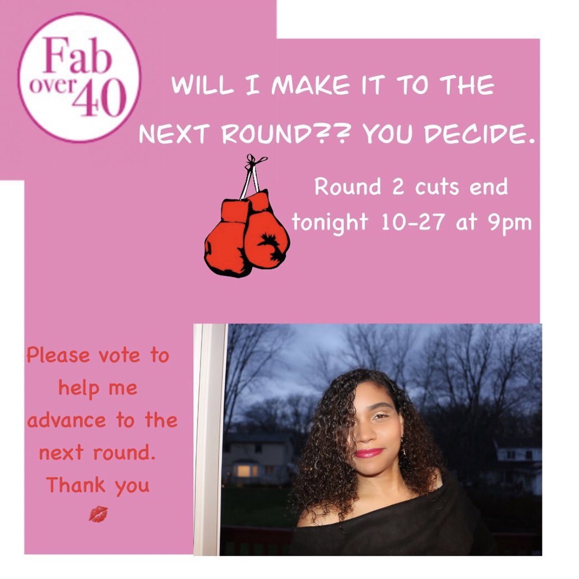 BrobotzNFT's tweet photo. Nicole’s been surviving each round of fibromyalgia &amp; traumatic brain injury! Now with your help she can advance to the next round of the Fab Over 40 contest! You can vote every 24 hours for free!! Thank you for your support! #Fibromyalgia #TBI 
•
Link ⬇️
https://t.co/l7AIhutKRN https://t.co/WiqaXiI7Em