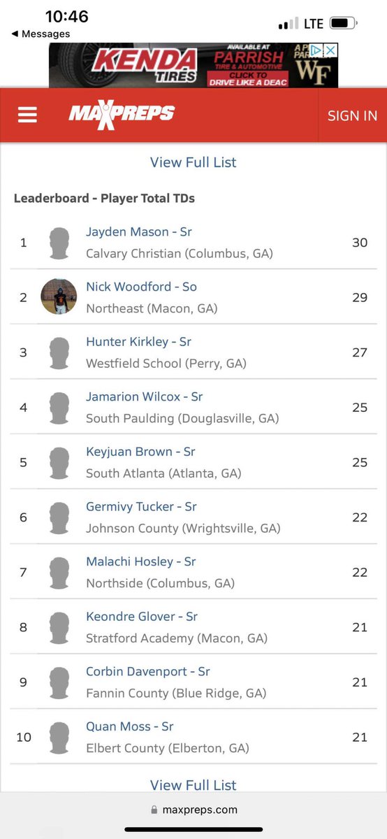Corbin Davenport (@davenportcorbin) on Twitter photo 9th in the state for total touchdowns <a href="/chadmcheatham/">Chad M Cheatham</a> <a href="/CoachJReece/">Jacob Reece</a> <a href="/TeamFYNSports/">Team FYN Sports</a> <a href="/On3sports/">On3</a> <a href="/JA_Adams06/">James Adams</a> <a href="/Fannincountyfb/">Fannin County Football</a> <a href="/RecruitGeorgia/">Recruit Georgia</a> <a href="/NwGaFootball/">NwGa Football</a> 9th in the state for total touchdowns <a href="/chadmcheatham/">Chad M Cheatham</a> <a href="/CoachJReece/">Jacob Reece</a> <a href="/TeamFYNSports/">Team FYN Sports</a> <a href="/On3sports/">On3</a> <a href="/JA_Adams06/">James Adams</a> <a href="/Fannincountyfb/">Fannin County Football</a> <a href="/RecruitGeorgia/">Recruit Georgia</a> <a href="/NwGaFootball/">NwGa Football</a>