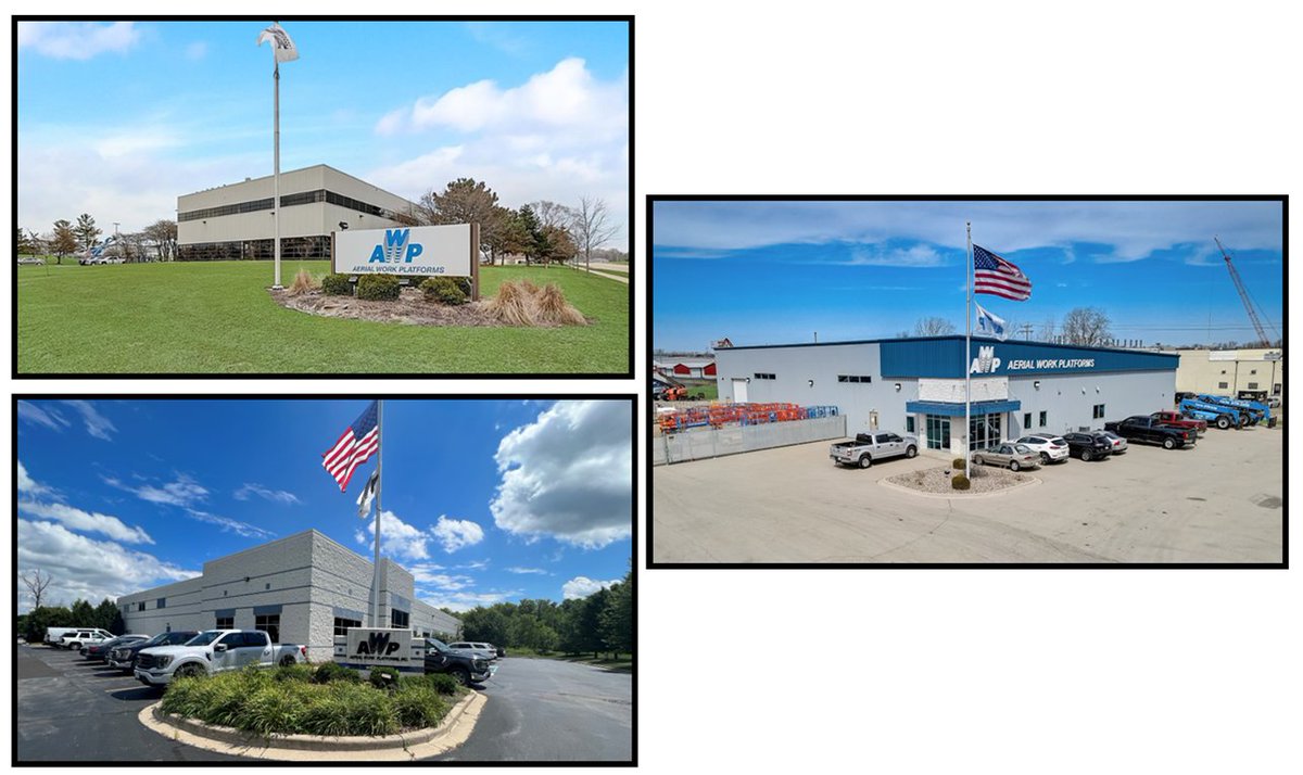 GroupTerrace's tweet image. The Terrace Group is pleased to announce the acquisition of three properties in Janesville, Neenah and Sussex, Wisconsin. The three buildings are a combined 53,000 square feet and are leased long term to Aerial Work Platforms, Inc. (AWP).