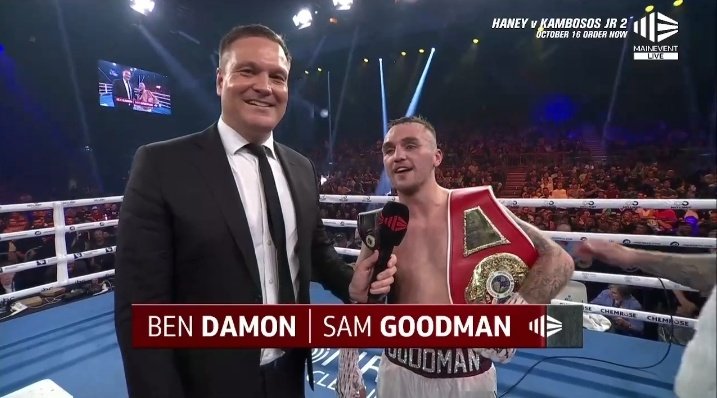 AJArietaPH's tweet photo. Charlo-Tszyu undercard, Liam Wilson vs @archiesharp95 for the WBO Super Featherweight Eliminator
Let's make @CarlWonderboy vs Sam Goodman too. Another @probellum vs @NoLimit_Boxing matchup.
@OlivieriLaw
#SharpWilson🇬🇧🇦🇺
#MartinGoodman🇵🇭🇦🇺 https://t.co/JFqfcA6Ttt