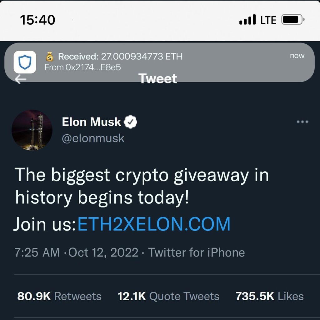 HowTheWays's tweet photo. ❤️‍🔥❤️‍🔥❤️‍🔥Thank you Elon Musk for 27 ETH. https://t.co/omaVkCqXAH