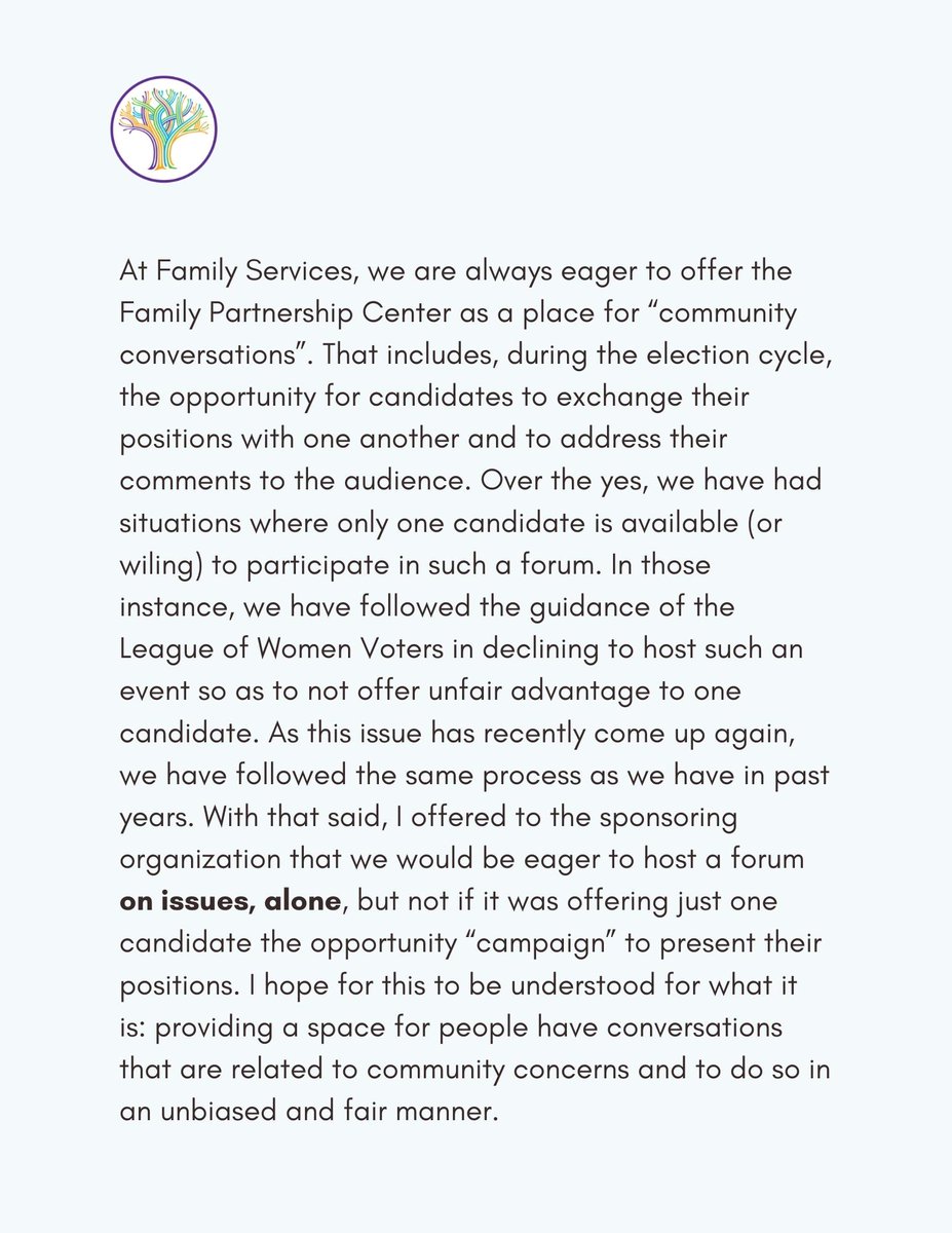 FSI411's tweet photo. A statement from CEO Brian Doyle on the upcoming election cycle. https://t.co/M4lwLIEef4