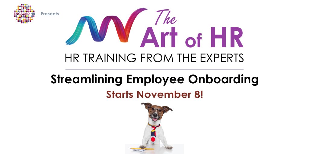 ⭐VIRTUAL WORKSHOP: STREAMLINING EMPLOYEE ONBOARDING⭐

Sign up for the Streamlining Employee Onboarding and become the master of well-planned, easy-to-execute onboarding process that sets everyone up for long-term success. #Onboarding #ArtOfHR #EngagedHR

theartofhr.ca/courses/the-ar…