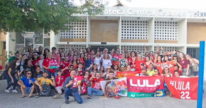 Fotaço aqui em #mossoro 
#LulaPresidente1⃣3️⃣