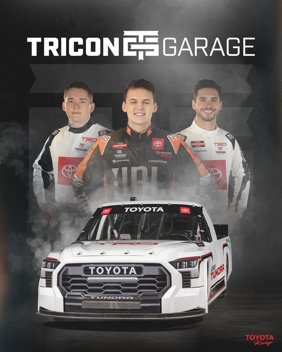 Welcome back @dgr_racing! Bring 2023 with #TRICONGarage. #TeamToyota