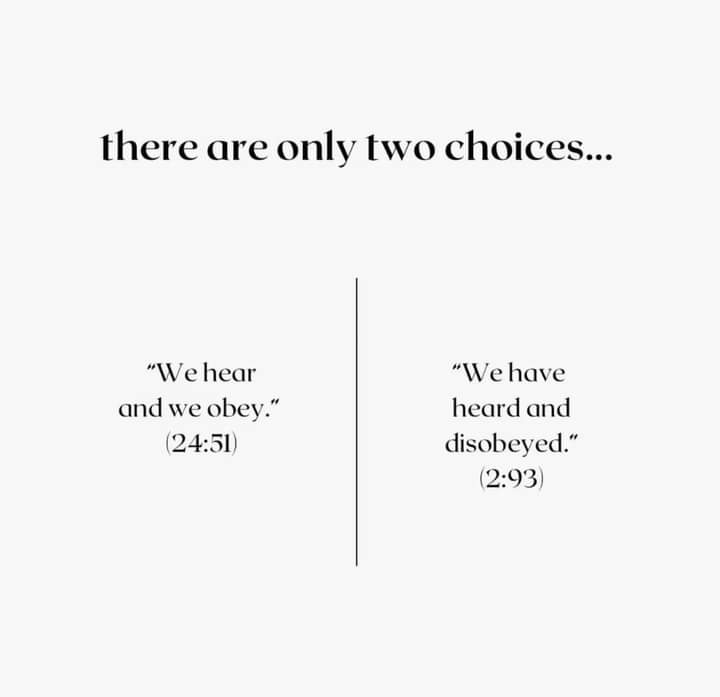 _believer3's tweet photo. The choice is ours to make everyday. May Allah help us to make the correct choice. Ameen! 🤲🏻 https://t.co/PN1J7Q2DQQ