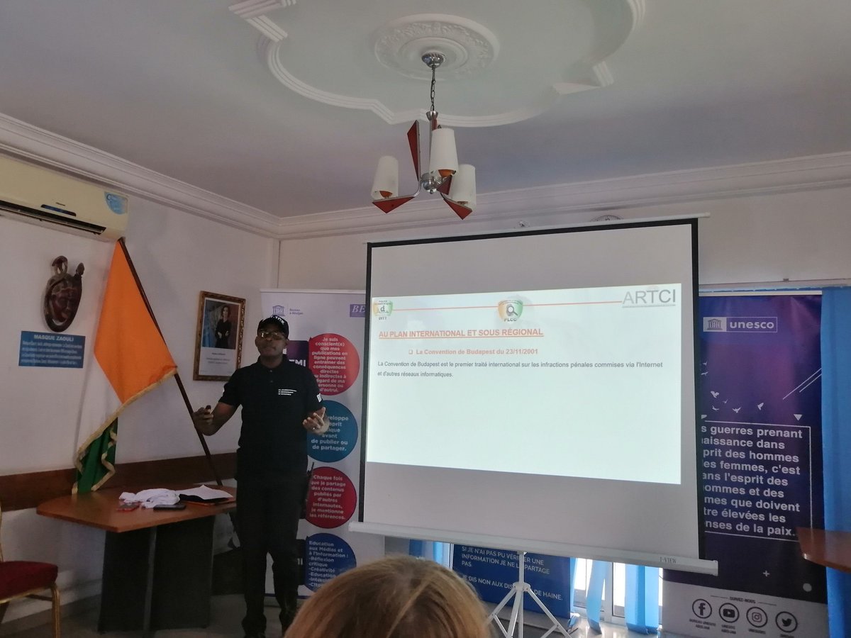 #CAFN

Nous sommes depuis ce matin à @UnescoAbidjan pour la célébration de la #SemaineMondialeEMI avec @LesBenevolesEmi 

Une occasion majeure d’examiner et de saluer les progrès accomplis pour atteindre l’objectif « éducation aux médias et à l’information pour tous »