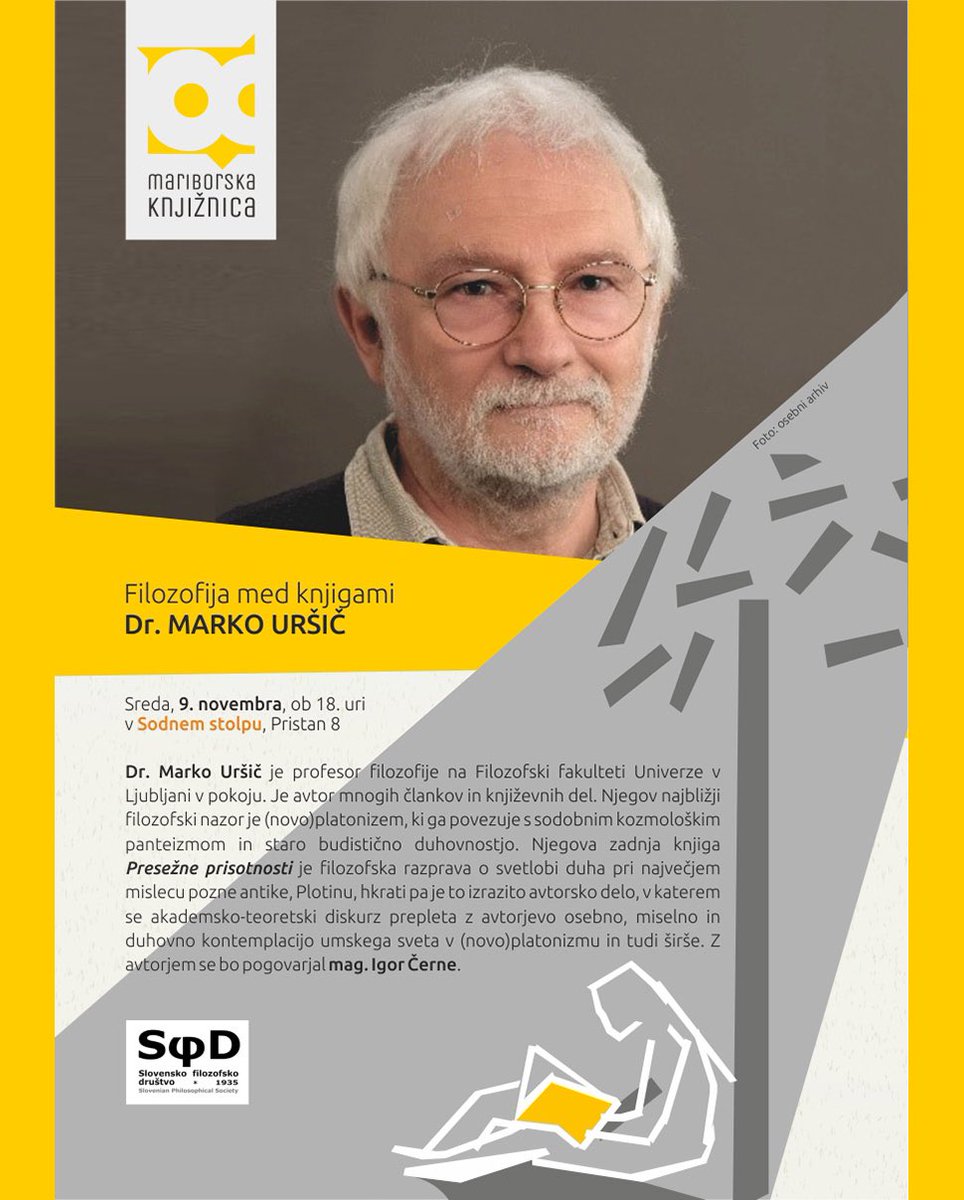 Lepo vabljeni. 9.11.2022. Dr. Marko Uršič. mb.sik.si/filozofija-med…