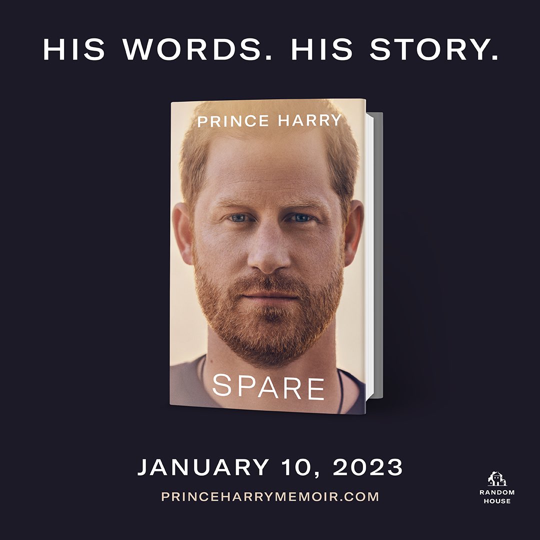 Pop Base on Twitter "Prince Harry announces his memoir titled ‘Spare
