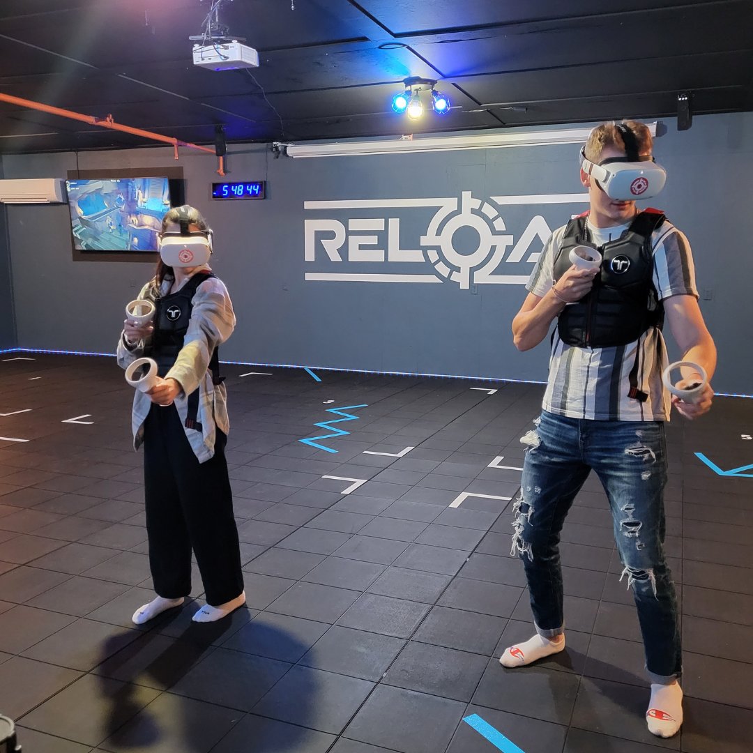 ReloadStrathroy's tweet photo. Epic VR action shot!
Book your next VR adventure today!
https://t.co/gZLRDcoLri
#virtualreality #vrescaperoom #freeroamvr #multiplayervr #reloadstrathroy #gaming #herozone #vr #datenight #nightout #arcade #junglequest #gamers https://t.co/1I3vPqJGx4