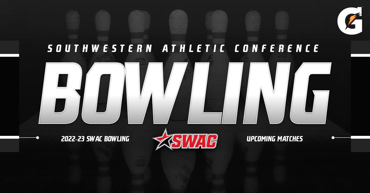 SWAC Bowling Match Day: Oct. 28-30 presented by Gatorade Read more: bit.ly/3Nc8EbS #SWACBOWL🎳